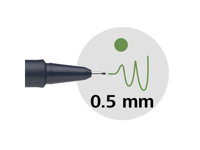 Fineliner Schneider Pictus 0,5 grün