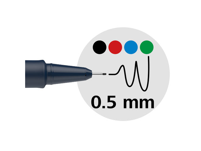 Fineliner Schneider Pictus Etui 5 Stück