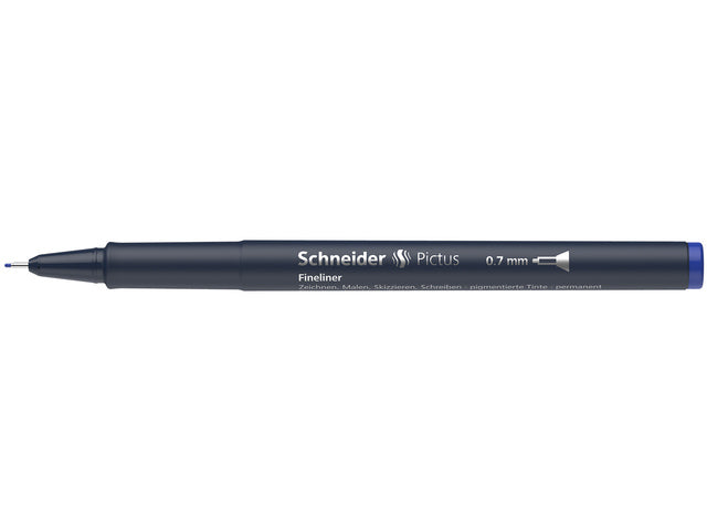 Fineliner Schneider Pictus 0,7 blauw