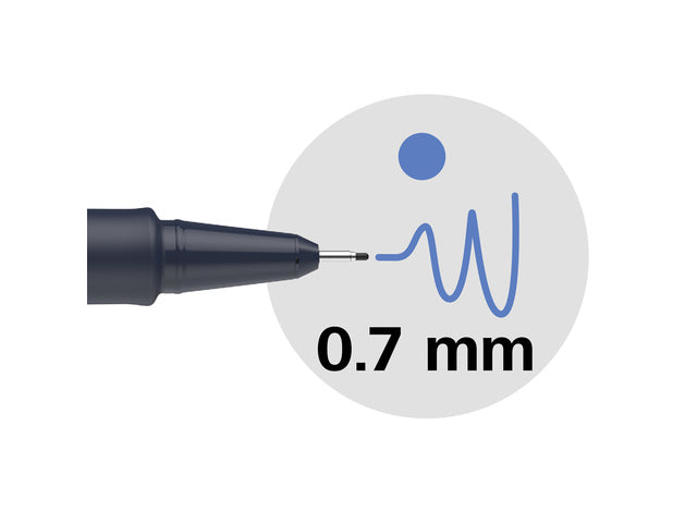 Fineliner Schneider Pictus 0,7 blauw