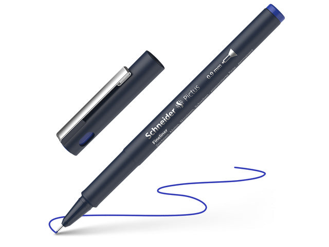 Fineliner Schneider Pictus 0,9 blauw