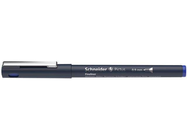 Fineliner Schneider Pictus 0,9 blauw