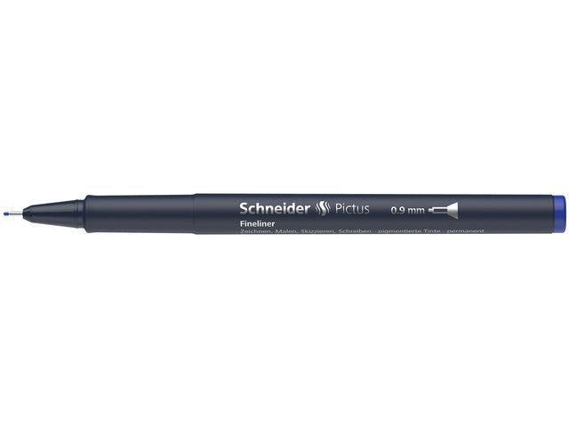 Fineliner Schneider Pictus 0,9 blauw