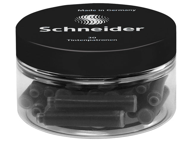 Inktpatronen Schneider container à 30 stuks zwart