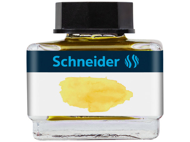 Inktpotje Schneider 15ml pastel Citroencake voor