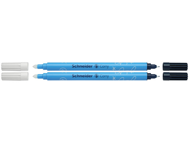 Inktverwijderaar Schneider Corry blister met 2 stuks