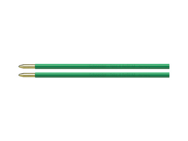 Balpenvulling Schneider Take 4, 2 stuks groen