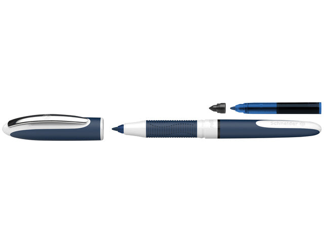 Tintenroller Schneider One Change 0,6mm schwarz + gratis Tintenpatrone