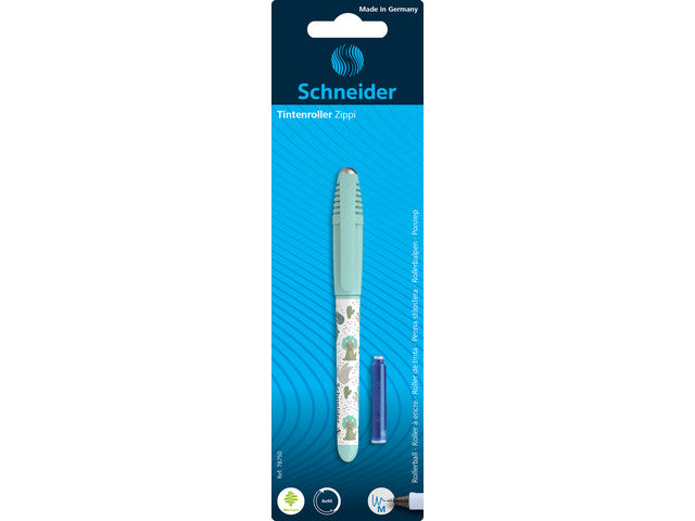 Rollerball Schneider Zippi op blister assorti met inktpatroon