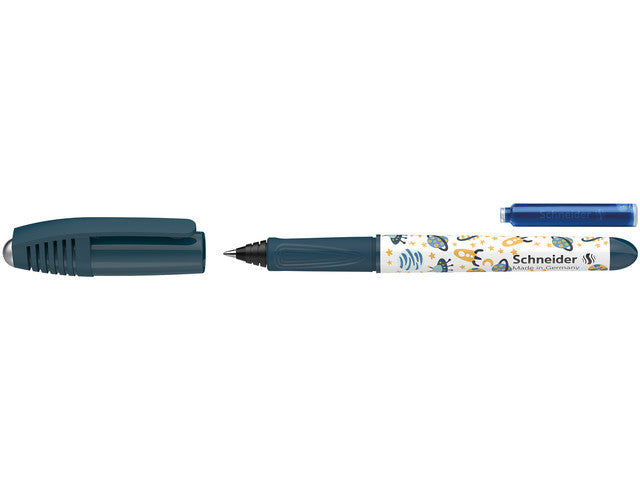Rollerball Schneider Zippi op blister assorti met inktpatroon