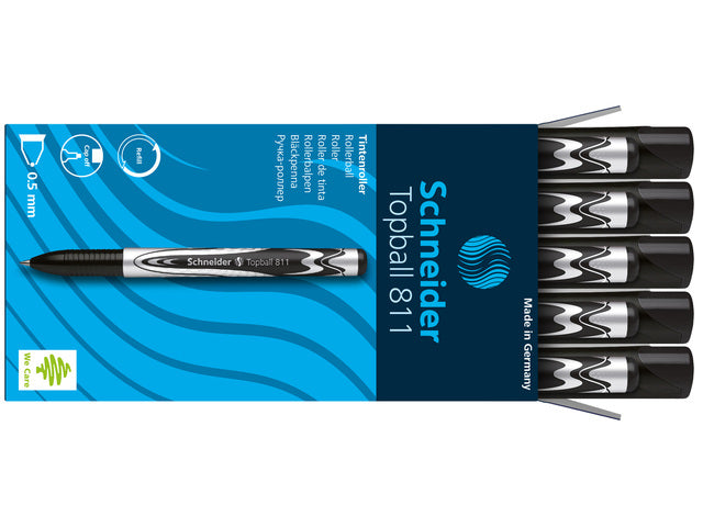 Tintenroller Schneider Topball 811 0,5mm schwarz