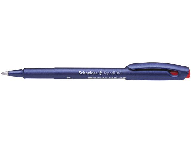 Tintenroller Schneider Topball 847 0,5mm rot