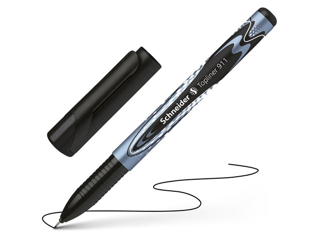 Fineliner Schneider Topliner 911 navulbaar schwarz