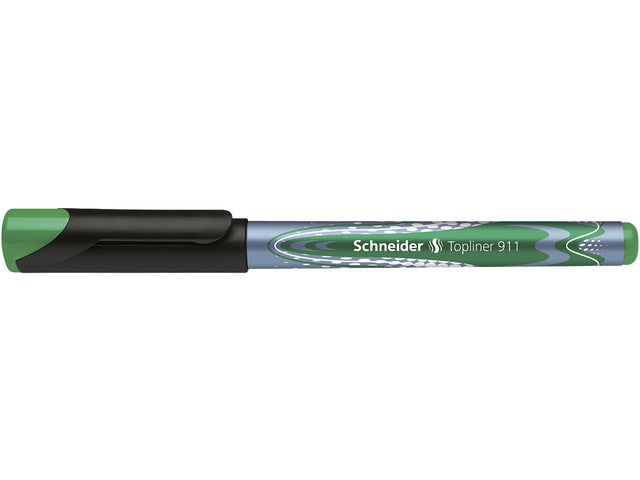 Fineliner Schneider Topliner 911 navulbaar grün
