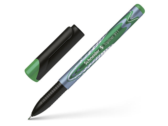 Fineliner Schneider Topliner 911 navulbaar grün