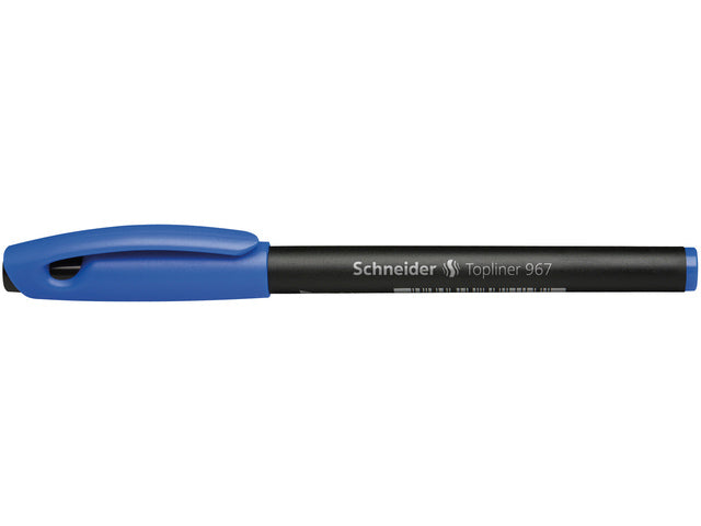 Fineliner Schneider Topliner 967 0,4 mm blauw