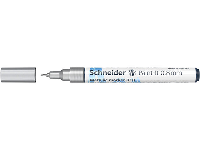 Metallic marker Schneider Paint-it 010 0,8mm zilver metallic