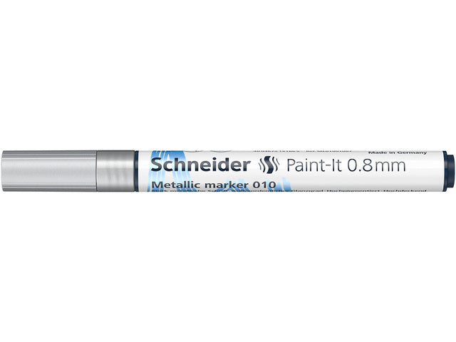 Metallic marker Schneider Paint-it 010 0,8mm zilver metallic