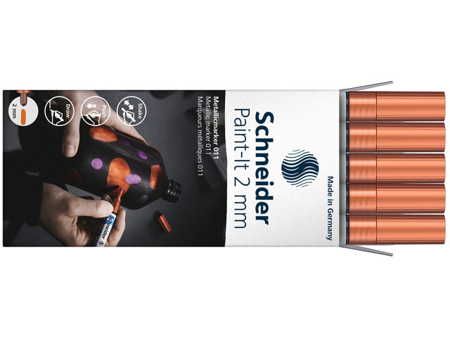Metallicmarker Schneider Paint-it 011 2mm Kupfer metallic