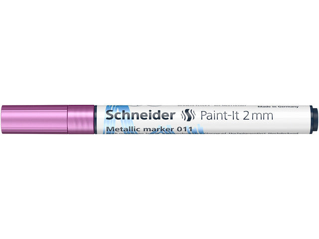 Metallic marker Schneider Paint-it 011 2mm paars metallic