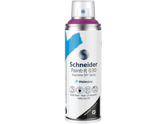 Supreme DIY spray Schneider Paint-it 030 paars 200ml