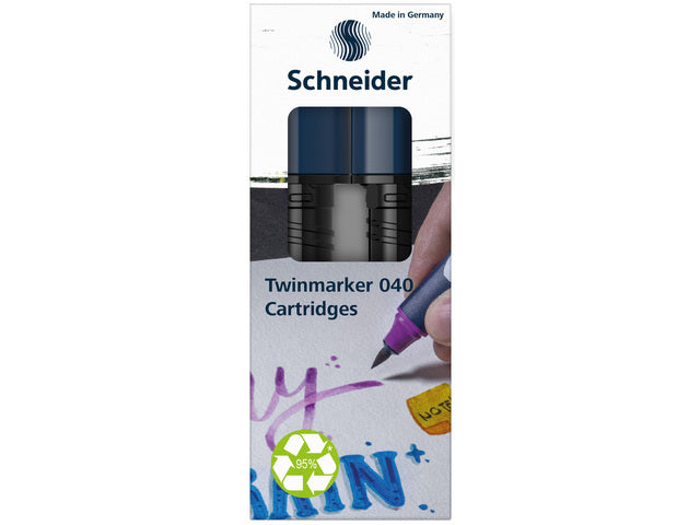 Twinmarker Schneider Patrone Paint-it 040 schwarz 001