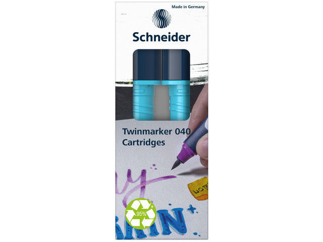 Twinmarker Schneider Patrone Paint-it 040 alaska blauw 026