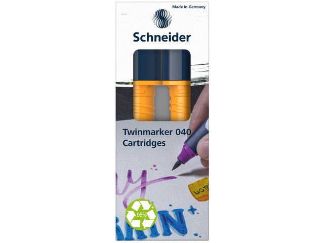 Twinmarker Schneider patroon Paint-it 040 oranje 109
