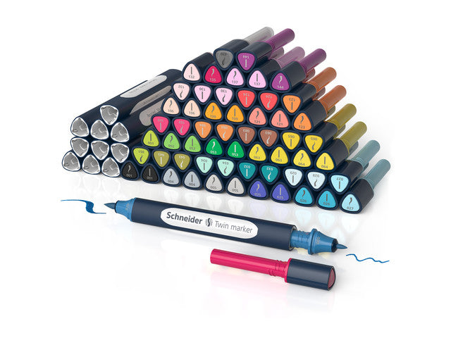 Twinmarker Schneiderset Paint-it 040 72 stuks ass. kleur