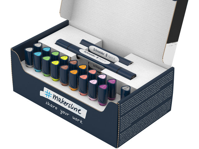 Twinmarker Schneiderset Paint-it 040 27 stuks ass. kleur