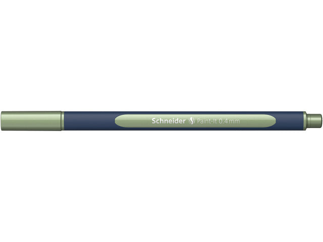 Metallic-Rollerball Schneider Paint-it 050 0,4mm Vintage Grün Metallic