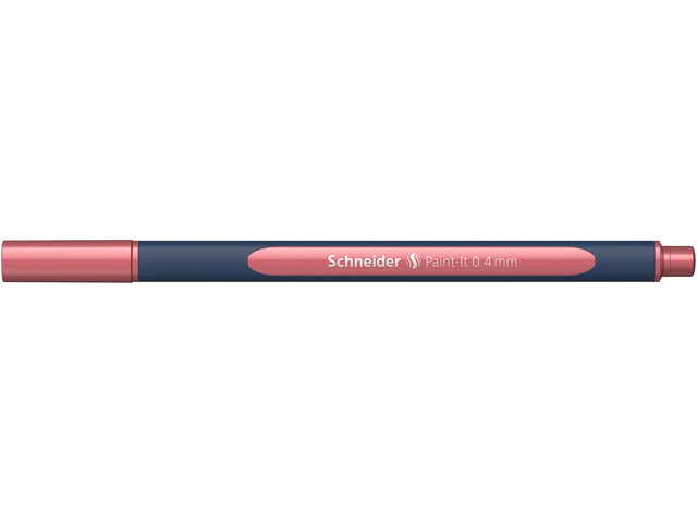 Metallic-Rollerball Schneider Paint-it 050 0,4mm Vintage-Rot-Metallic