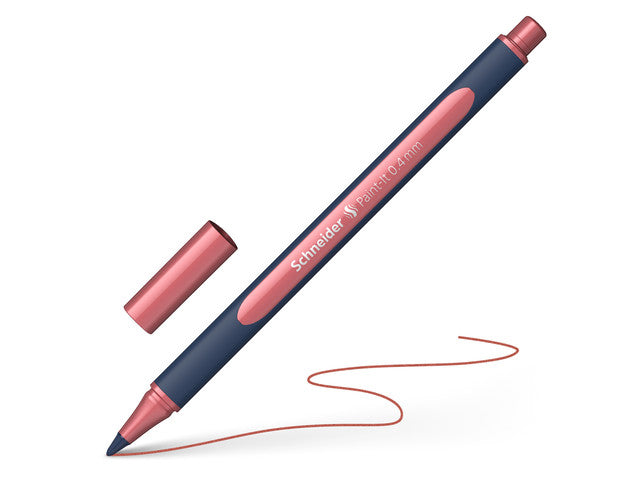 Metallic-Rollerball Schneider Paint-it 050 0,4mm Vintage-Rot-Metallic