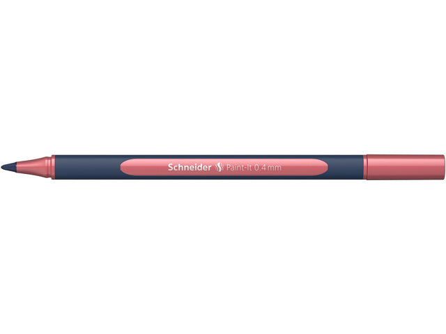 Metallic-Rollerball Schneider Paint-it 050 0,4mm Vintage-Rot-Metallic