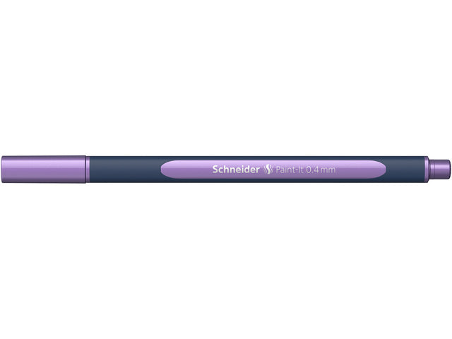 Metallic-Rollerball Schneider Paint-it 050 0,4mm frosted paars metallic