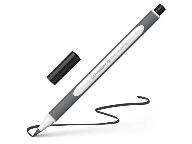 Penseelpen Schneider Paint-it 070 zwart