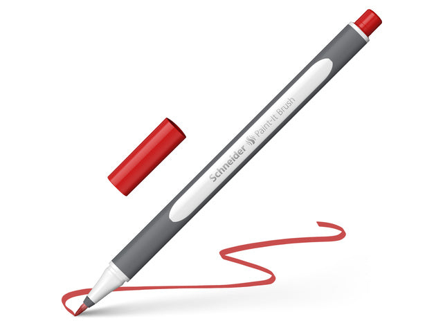 Penseelpen Schneider Paint-it 070 rood