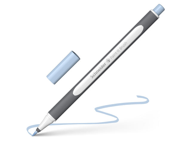 Brushpen Schneider Paint-it 070 lichtblauw pastel