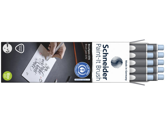 Brushpen Schneider Paint-it 070 lichtblauw pastel