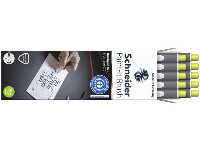 Penseelpen Schneider Paint-it 070 limoen pastel