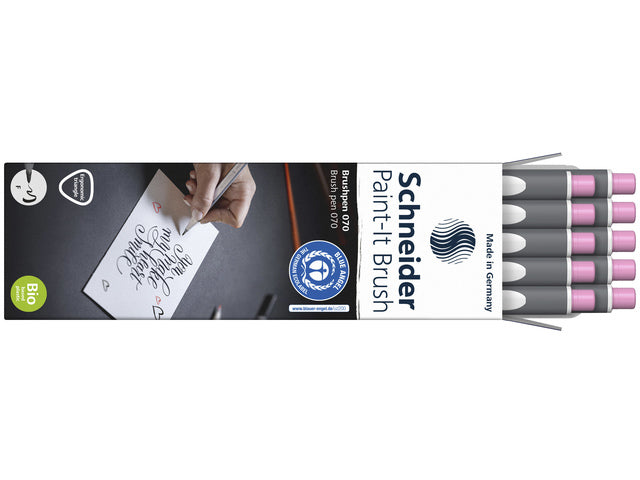 Penseelpen Schneider Paint-it 070 roze pastel