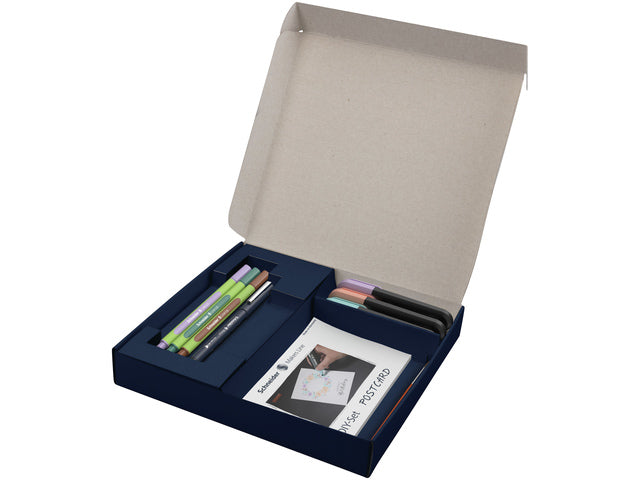 DIY set Schneider ansichtkaarten