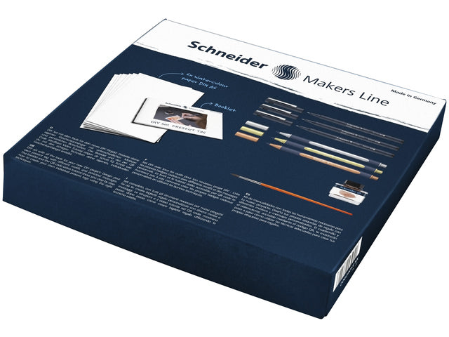 DIY set Schneider geschenk-label
