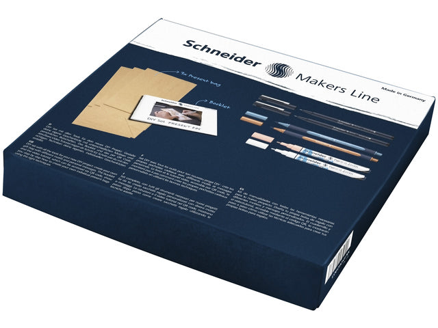DIY set Schneider geschenktasjes