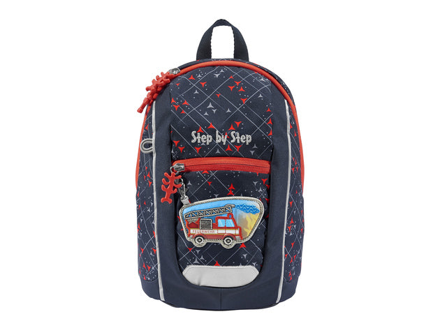 Rugzak Step by Step polyester KIGA MINI Brandweerwagen Finn