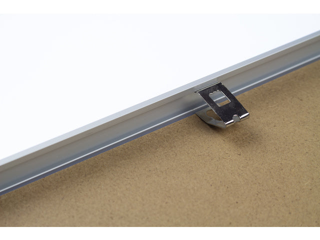 Fotolijst Seco A2 zilverkleur Geborsteld aluminium. 11mm