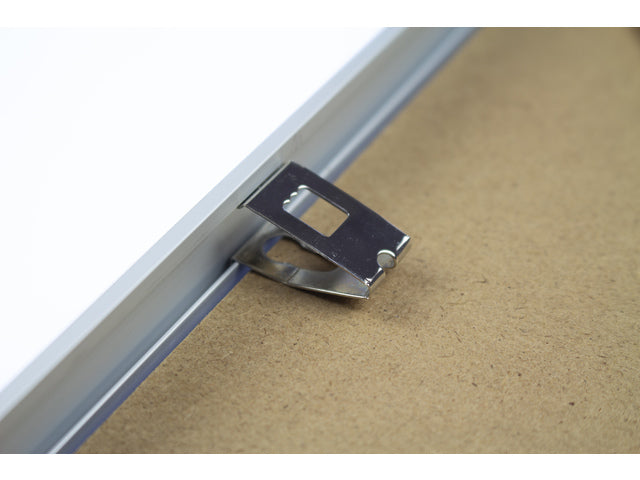 Fotolijst Seco A2 zilverkleur Geborsteld aluminium. 11mm