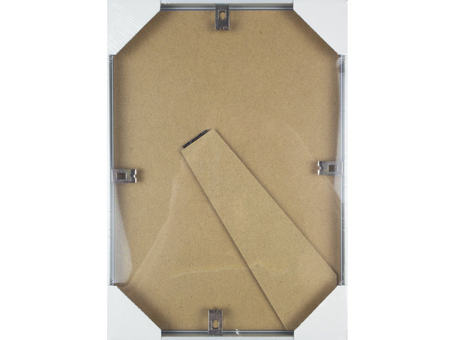 Fotolijst Seco A4 zilverkleur Geborsteld aluminium. 11 mm