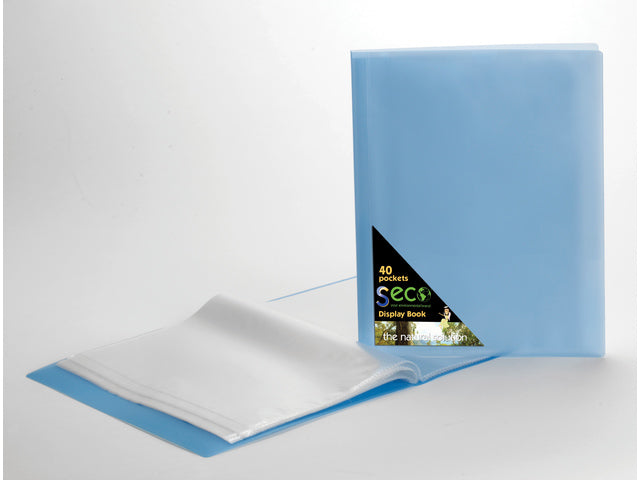 Showalbum Seco blauw 40 tas Biologisch afbreekbaar