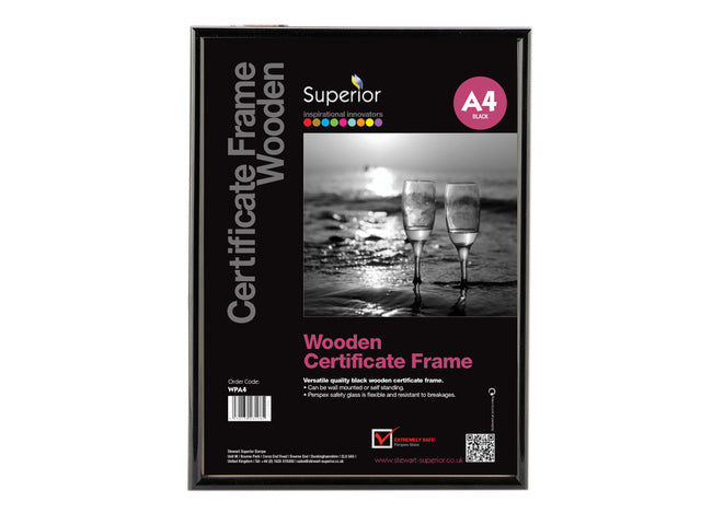 Fotolijst Seco A4 Schwarz Plexiglas